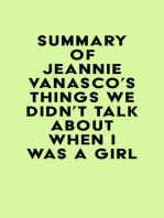 Summary of Jeannie Vanasco's Things We Didn't Talk About When I Was a Girl
