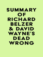 Summary of Richard Belzer & David Wayne's Dead Wrong