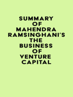 Summary of Mahendra Ramsinghani's The Business of Venture Capital
