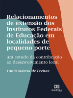 Relacionamentos de extensão dos Institutos Federais de Educação em localidades de pequeno porte: um estudo da contribuição ao desenvolvimento local