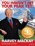 You Haven't Hit Your Peak Yet!
