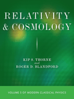 Relativity and Cosmology: Volume 5 of Modern Classical Physics