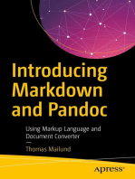 Introducing Markdown and Pandoc: Using Markup Language and Document Converter
