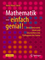 Mathematik – einfach genial!: Bemerkenswerte Ideen und Geschichten von Pythagoras bis Cantor