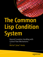 The Common Lisp Condition System: Beyond Exception Handling with Control Flow Mechanisms