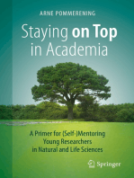 Staying on Top in Academia: A Primer for (Self-)Mentoring Young Researchers in Natural and Life Sciences