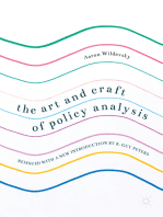 The Art and Craft of Policy Analysis: Reissued with a new introduction by B. Guy Peters