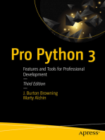 Pro Python 3: Features and Tools for Professional Development