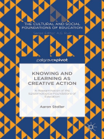 Knowing and Learning as Creative Action