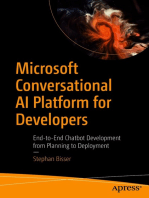 Microsoft Conversational AI Platform for Developers: End-to-End Chatbot Development from Planning to Deployment