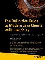The Definitive Guide to Modern Java Clients with JavaFX 17: Cross-Platform Mobile and Cloud Development