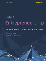 Lean Entrepreneurship: Innovation in the Modern Enterprise