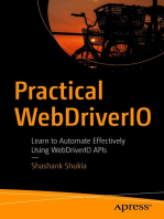 Practical WebDriverIO: Learn to Automate Effectively Using WebDriverIO APIs