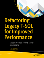 Refactoring Legacy T-SQL for Improved Performance