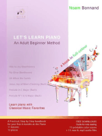 Let's Learn Piano: An Adult Beginner Method (Color)