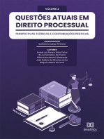 Questões atuais em Direito Processual: perspectivas teóricas e contribuições práticas: Volume 2