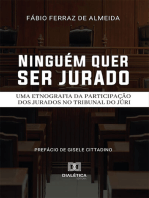 Ninguém quer ser jurado