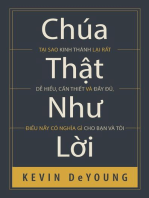 Chúa thật như Lời