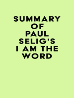 Summary of Paul Selig's I Am the Word