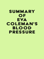 Summary of Eva Coleman's Blood Pressure