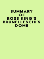 Summary of Ross King's Brunelleschi's Dome