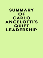 Summary of Carlo Ancelotti's Quiet Leadership