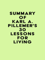 Summary of Karl A. Pillemer's 30 Lessons for Living
