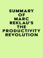 Summary of Marc Reklau's The Productivity Revolution