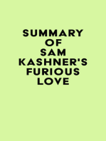 Summary of Sam Kashner's Furious Love