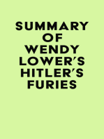 Summary of Wendy Lower's Hitler's Furies