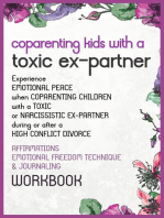 Co-Parenting Kids With a Toxic Ex-Partner Affirmations, EFT and Journaling Workbook