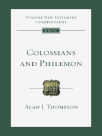 Colossians and Philemon: An Introduction and Commentary