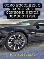 COMO ESCOLHER O CARRO QUE CONSOME MENOS COMBUSTÍVEL