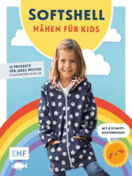 Nähen für Kids mit Softshell: 12 Projekte für jedes Wetter in den Größen 92 bis 128 – Mit 4 Schnittmusterbogen