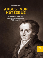 August von Kotzebue: Erfolgsautor zwischen Aufklärung, Klassik und Frühromantik