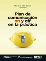 Plan de comunicación on y off en la práctica