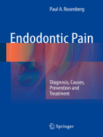 Endodontic Pain: Diagnosis, Causes, Prevention and Treatment