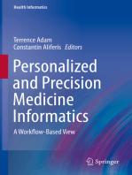 Personalized and Precision Medicine Informatics: A Workflow-Based View
