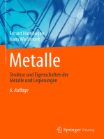 Metalle: Struktur und Eigenschaften der Metalle und Legierungen