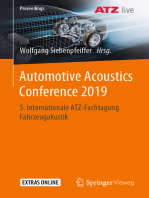 Automotive Acoustics Conference 2019: 5. Internationale ATZ-Fachtagung Fahrzeugakustik