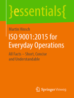 ISO 9001:2015 for Everyday Operations: All Facts – Short, Concise and Understandable