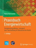 Praxisbuch Energiewirtschaft: Energieumwandlung, -transport und -beschaffung im liberalisierten Markt