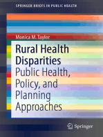 Rural Health Disparities: Public Health, Policy, and Planning Approaches