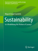 Sustainability: Is it Redefining the Notion of Luxury?