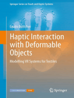 Haptic Interaction with Deformable Objects: Modelling VR Systems for Textiles