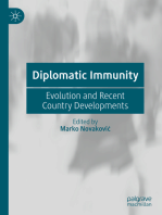 Diplomatic Immunity: Evolution and Recent Country Developments