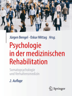 Psychologie in der medizinischen Rehabilitation: Somatopsychologie und Verhaltensmedizin