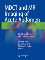 MDCT and MR Imaging of Acute Abdomen: New Technologies and Emerging Issues