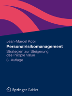 Personalrisikomanagement: Strategien zur Steigerung des People Value