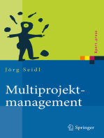 Multiprojektmanagement: Übergreifende Steuerung von Mehrprojektsituationen durch Projektportfolio- und Programmmanagement